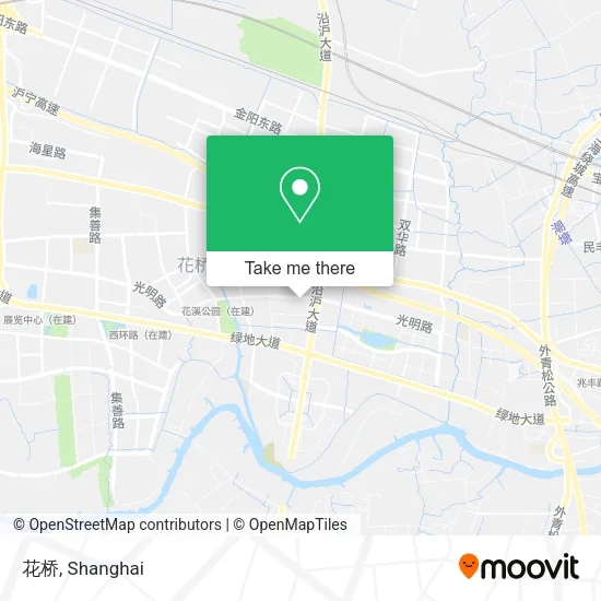 花桥 map
