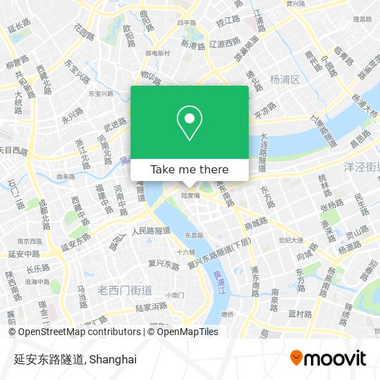 延安东路隧道 map