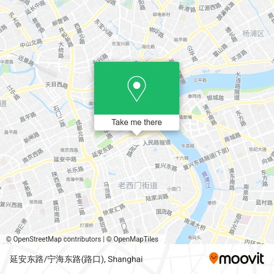 延安东路/宁海东路(路口) map