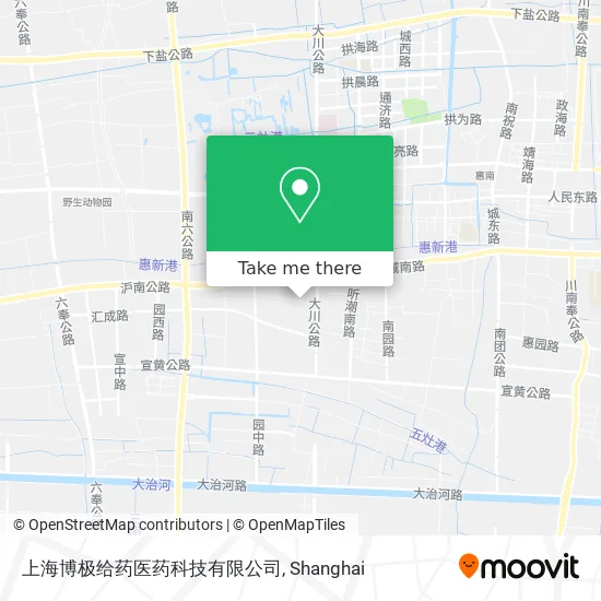 上海博极给药医药科技有限公司 map