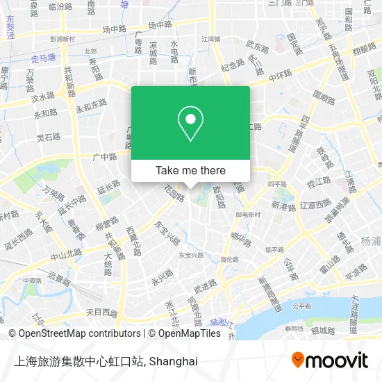 上海旅游集散中心虹口站 map