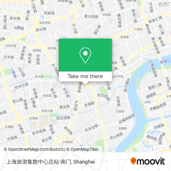 上海旅游集散中心总站-南门 map