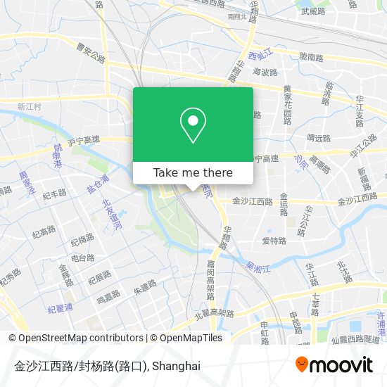 金沙江西路/封杨路(路口) map