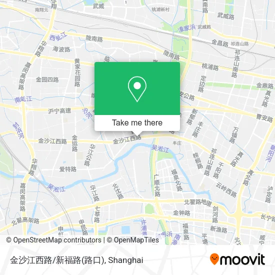 金沙江西路/新福路(路口) map