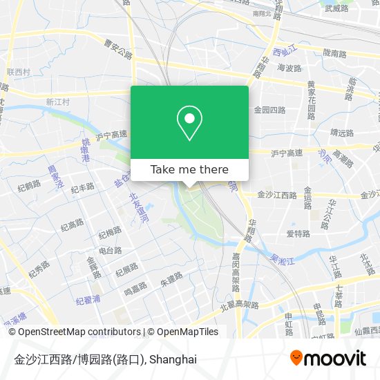 金沙江西路/博园路(路口) map