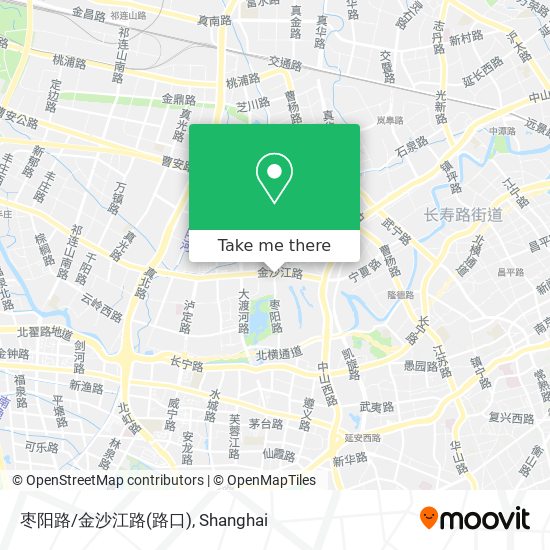枣阳路/金沙江路(路口) map