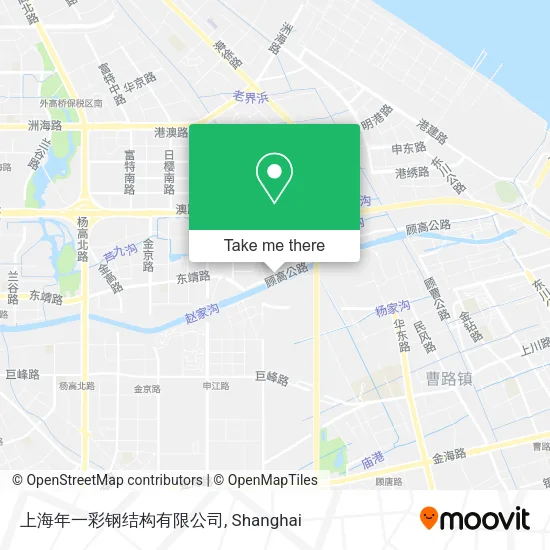 上海年一彩钢结构有限公司 map