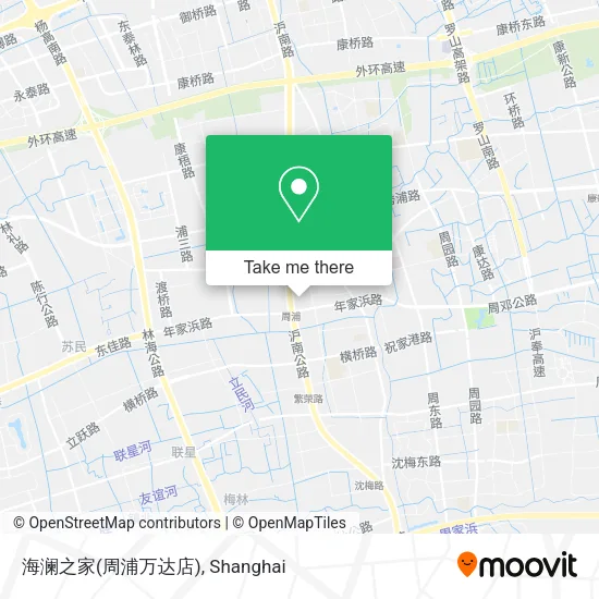 海澜之家(周浦万达店) map