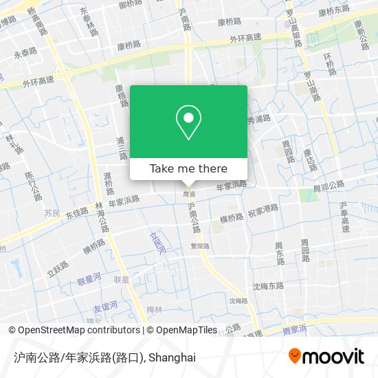 沪南公路/年家浜路(路口) map