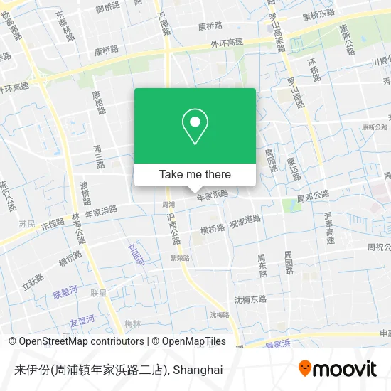 来伊份(周浦镇年家浜路二店) map
