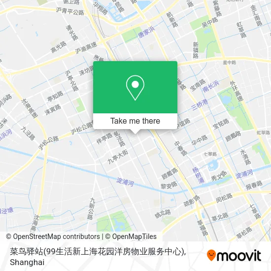 菜鸟驿站(99生活新上海花园洋房物业服务中心) map