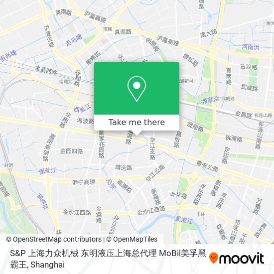 S&P 上海力众机械 东明液压上海总代理  MoBil美孚黑霸王 map