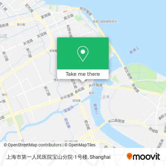 上海市第一人民医院宝山分院-1号楼 map