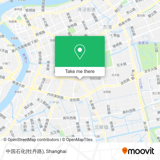中国石化(牡丹路) map