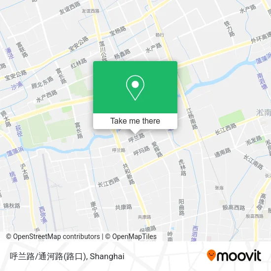 呼兰路/通河路(路口) map