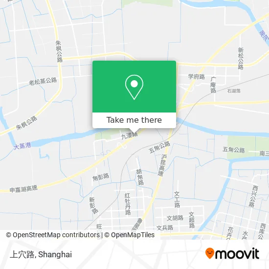 上穴路 map