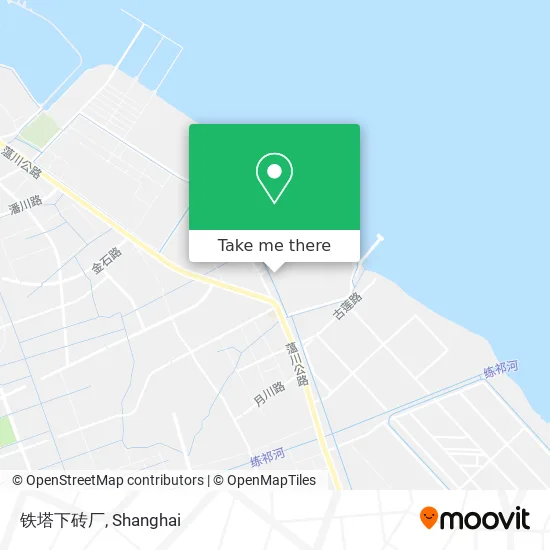 铁塔下砖厂 map
