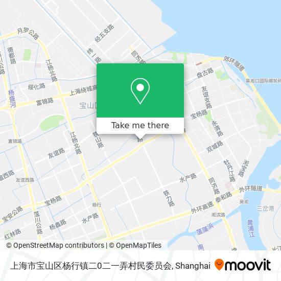 上海市宝山区杨行镇二0二一弄村民委员会 map