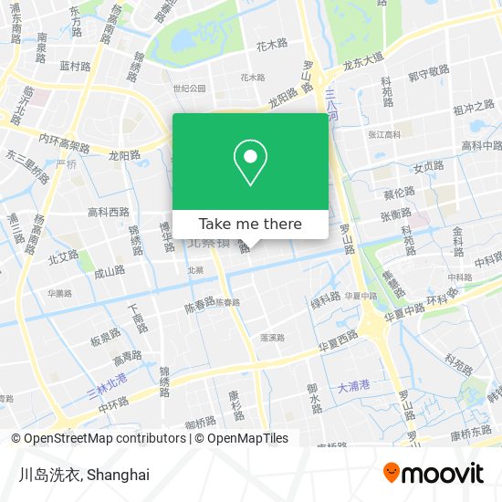 川岛洗衣 map