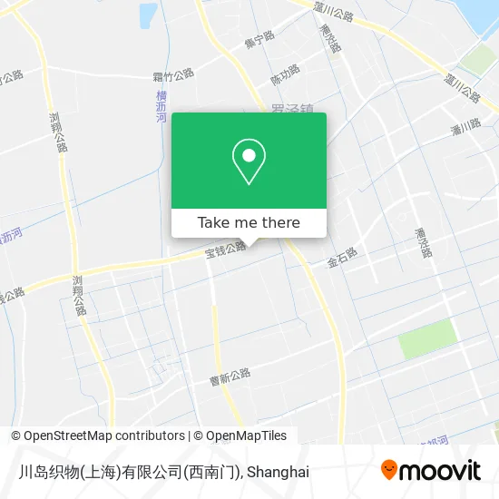 川岛织物(上海)有限公司(西南门) map