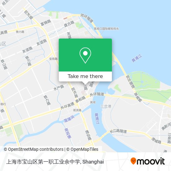 上海市宝山区第一职工业余中学 map