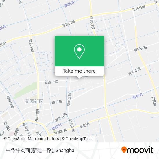 中华牛肉面(新建一路) map