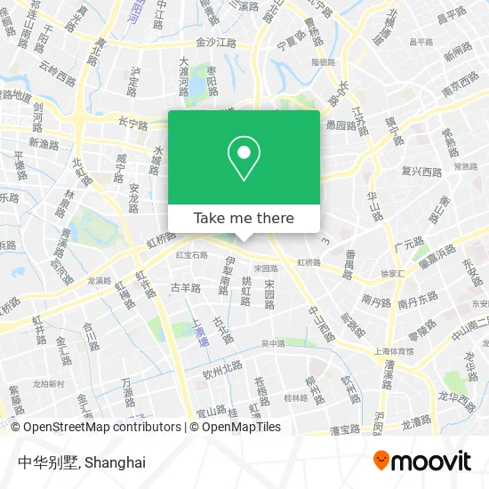 中华别墅 map