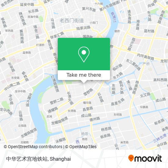 中华艺术宫地铁站 map