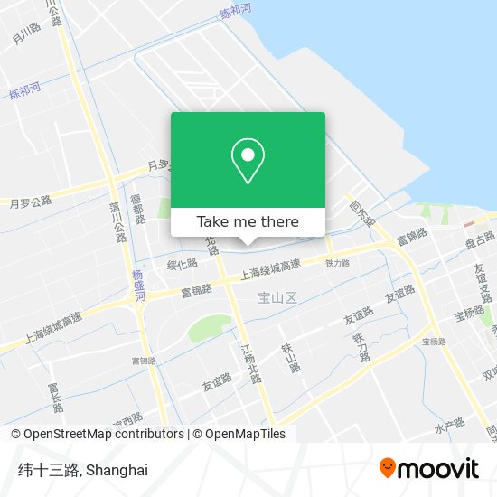 纬十三路 map