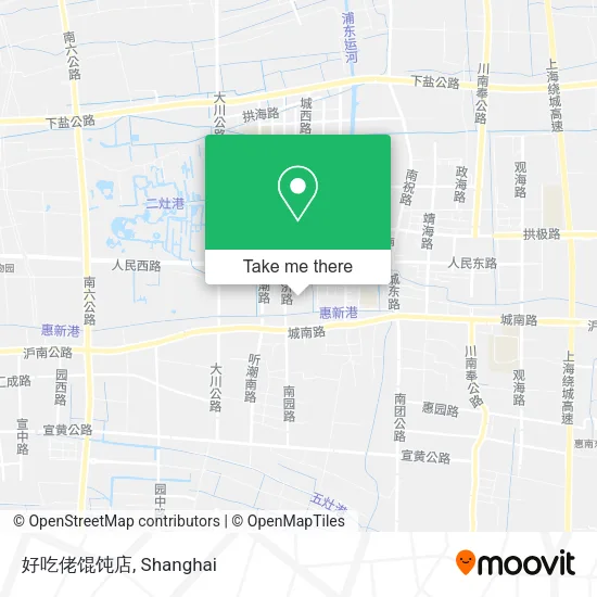 好吃佬馄饨店 map