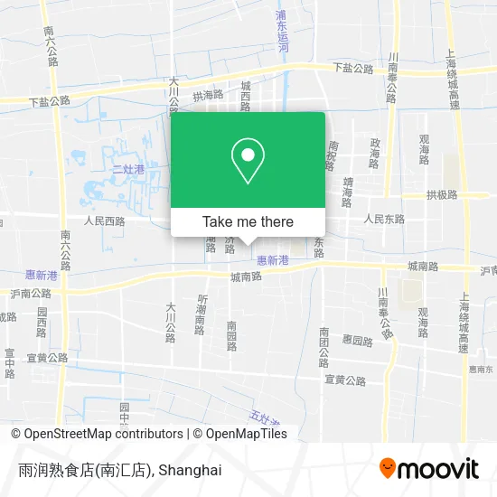 雨润熟食店(南汇店) map