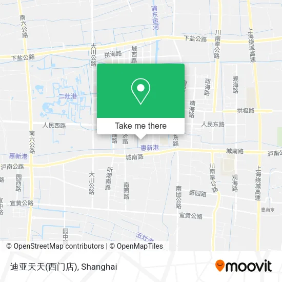 迪亚天天(西门店) map