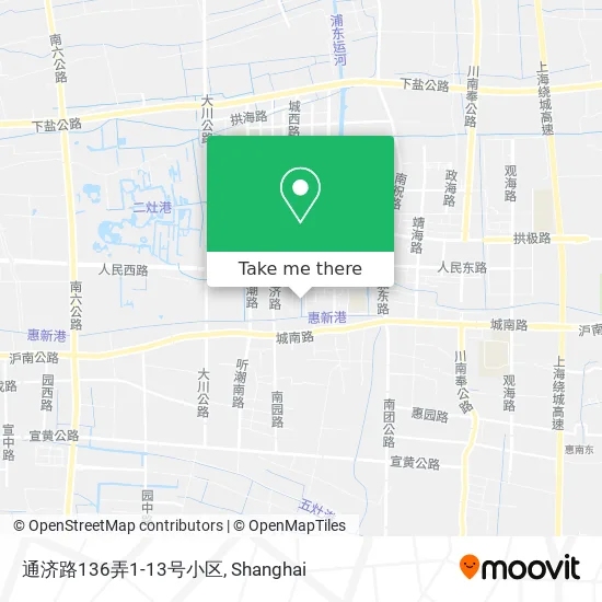 通济路136弄1-13号小区 map