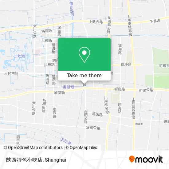 陕西特色小吃店 map