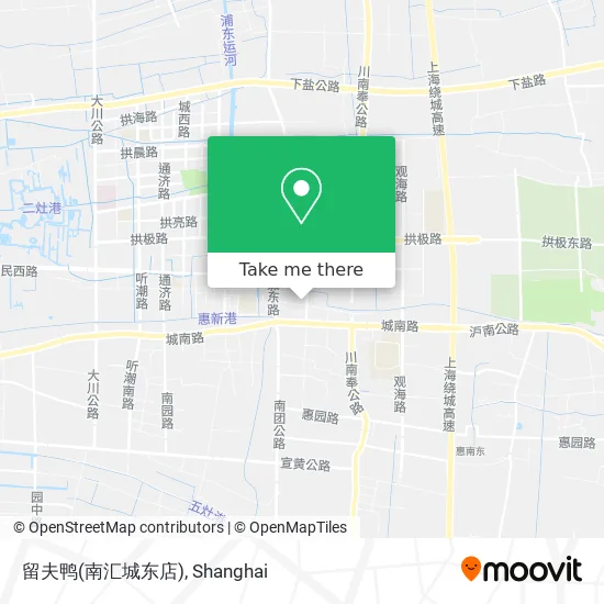 留夫鸭(南汇城东店) map