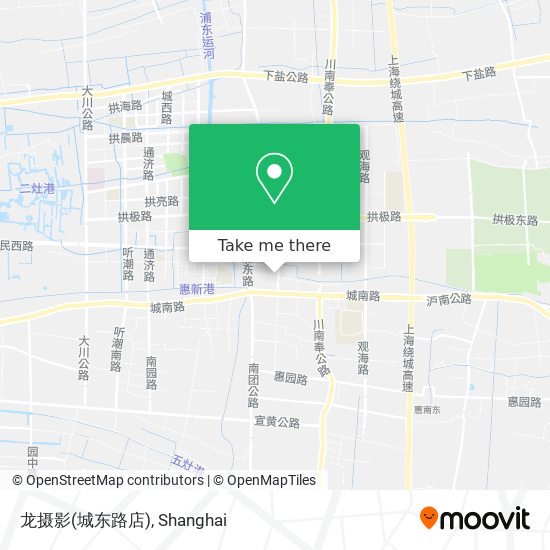 龙摄影(城东路店) map