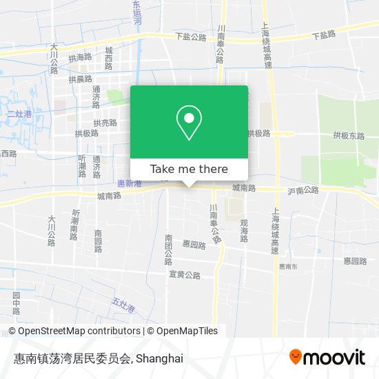惠南镇荡湾居民委员会 map