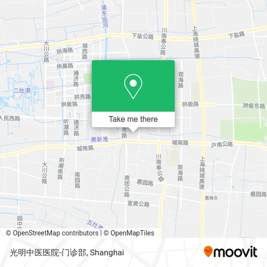 光明中医医院-门诊部 map