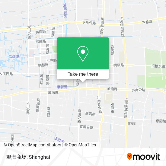 观海商场 map