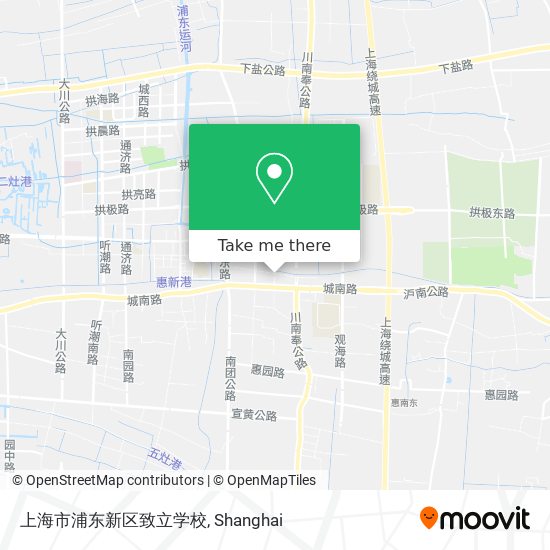 上海市浦东新区致立学校 map