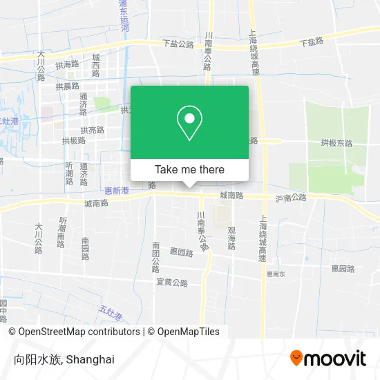 向阳水族 map