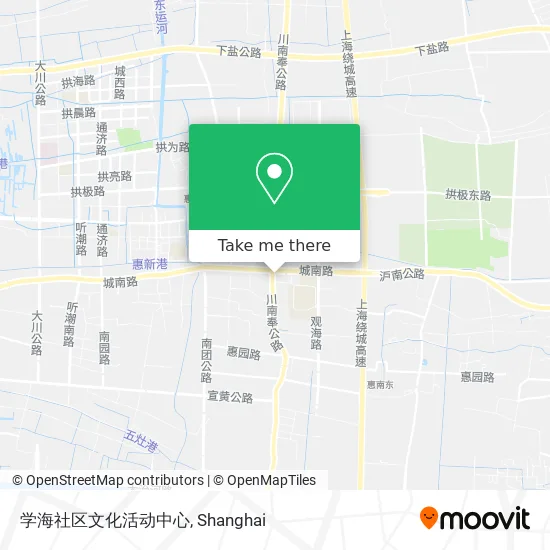 学海社区文化活动中心 map
