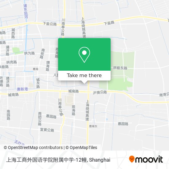 上海工商外国语学院附属中学-12幢 map
