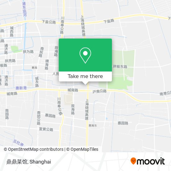 鼎鼎菜馆 map