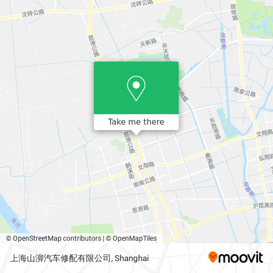 上海山泖汽车修配有限公司 map