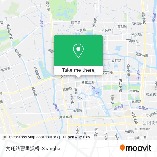 文翔路曹里浜桥 map