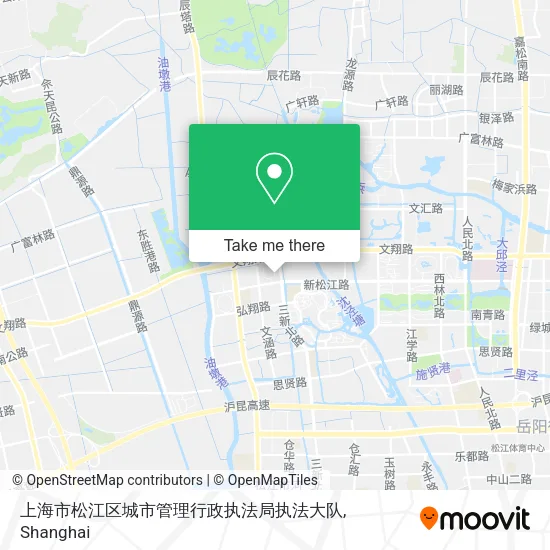 上海市松江区城市管理行政执法局执法大队 map