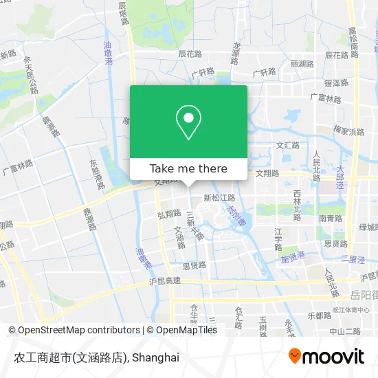 农工商超市(文涵路店) map