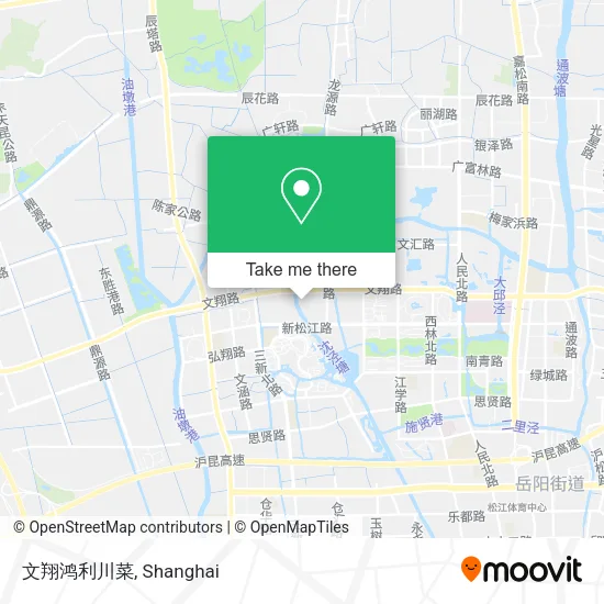 文翔鸿利川菜 map