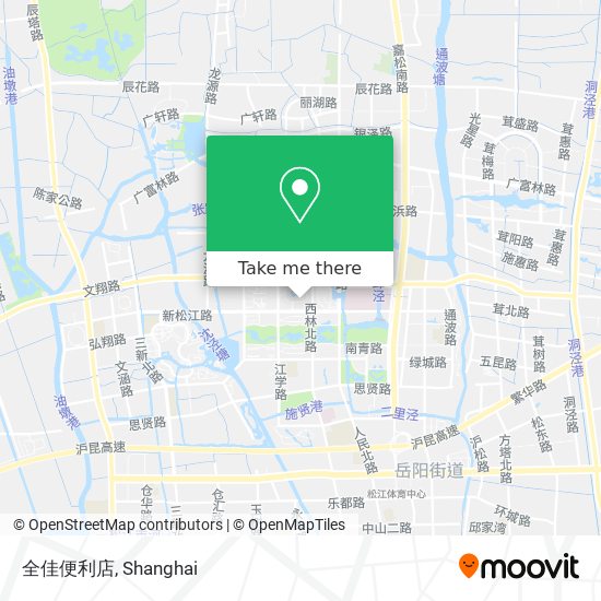 全佳便利店 map